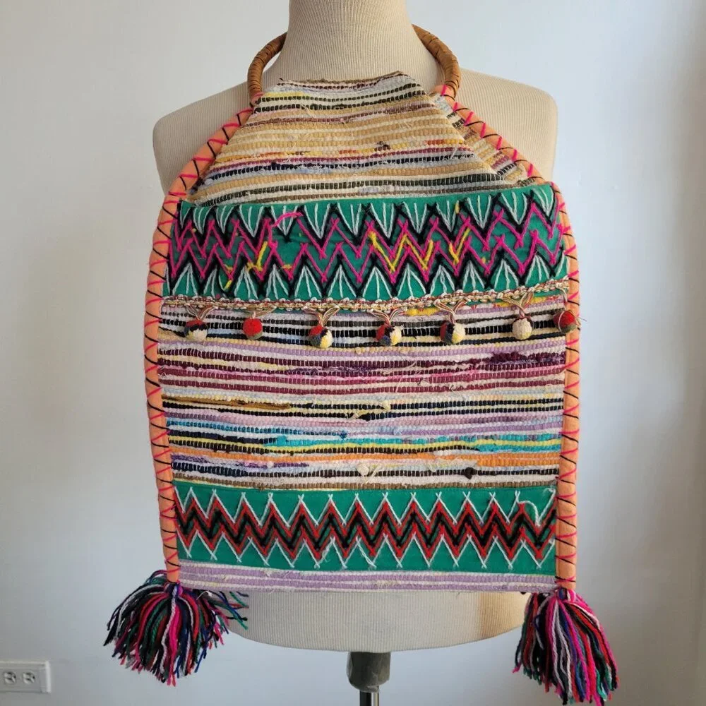 India Banjara Handcrafted Woven Boho Handbag